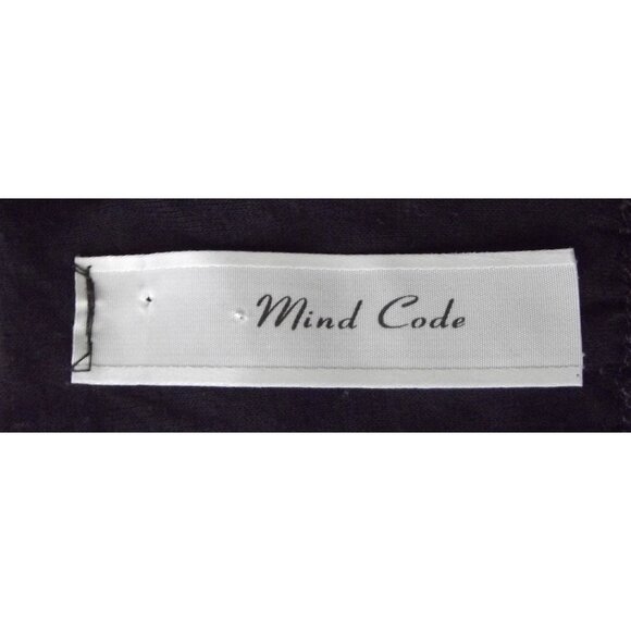 Mind Code Dress Womens Size Medium Black & Teal Lace Elastic Waist Y2K Retro Sty - Picture 4 of 8